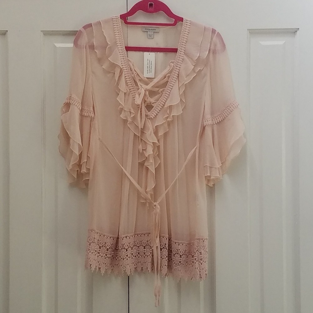 Boston Proper Silk Tunic